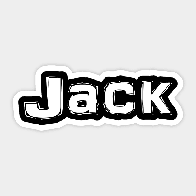 Jack Sticker by ProjectX23Red